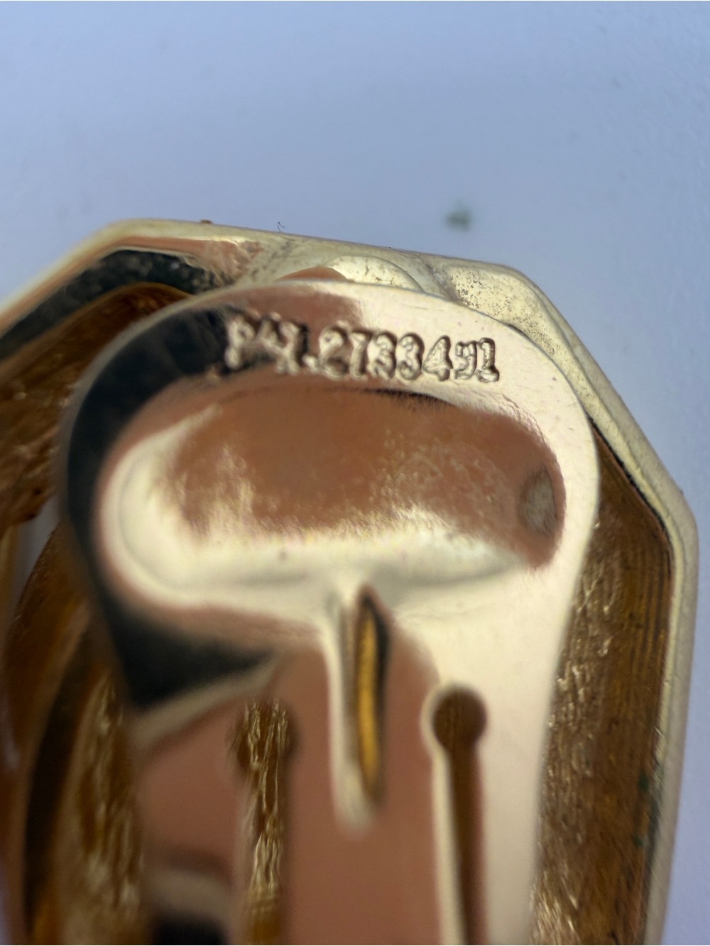 Vintage Christian Dior Art Deco Earrings - Picture 5 of 6
